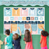 Boho Science Classroom Decoration - Rainbow Science Banner and Poster Set for Laboratory Bulletin Board