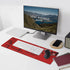 Large Red Mouse Pad XL, Japan Cherry Blossom Extended Anime Gaming Pad, Non-Slip Rubber Base, 31.5'' X 12''