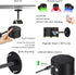 360 Dimmable MIOBLUE LED Wall Mounted Reading Light, Wireless Wall Sconce with Remote, Rotation Magnetic Wall Light RGB