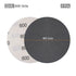 uxcell 5 Inch Sanding Disc, 600 Grit Hook and Loop Wet Dry Sandpaper for Orbital Sander, 5 Pcs