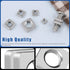 Glarks 90pcs Set M3 M4 M5 M6 M8 304 Square Nut Stainless Steel Square Thin Nut Square Machine Screws Nut Metric Coarse