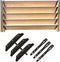 Generic Louver Hardware System for Blinds and shutters, Sunblind System Brackets, Louver Hardware