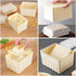 Toyvian Tofu Press Mold Bean Curd Maker Kit with Cheese Cloth Food Grade Plastic Tofu Presser Firm Texture Easy