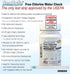 Industrial Test Systems SenSafe 481026 Free Chlorine Test Strip, USEPA Approved, 0-6ppm, Bottle of 50