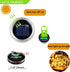 12 Pack 30 Ostritec Solar Mason Jar Lights Lids, Led Fairy Lights(Jars Not Included), Outdoor Hanging Mason Jar Solar
