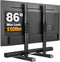 Universal TV Legs, Table Top TV Stand Base with Height Adjustable for