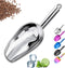 Ytaxcpvud Metal Ice ScoopKitchen Ice Scooper for Ice Maker,Stainless Steel Small Ice Scooper