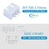JST XH 2.54 mm Pitch 3-Pin Connector Kit, 50 Sets/250 Pieces Male Plugs, Female Sockets, T-Shaped Crimp Terminal