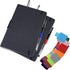 SLSON 12 Pack Self-Adhesive Notebook Pen Loop Holder, Elastic Pencil Holders for Journals, 12 Colors