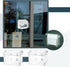 Jetec 1 4.25 1.46 2.87 Inch Pcs Magnetic Outdoor Business Card Holder, Acrylic Vehicle Clear Business Card Holder Mount