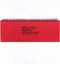 PAPERIAN Brilliant Weekly Scheduler, Wirebound Undated Weekly Planner Pad (Red)