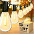 REEMEER 60FT Outdoor String Lights S11 LED Patio with 17 Plastic Bulbs(1