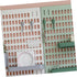 6Pcs Angoily Transparent Pegboard Bins with Slanted Opening Thickened Peg Board Accessories for Tool Storage