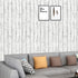 Arthome Peel and Stick Wallpaper, White Gray Wood Contact Paper, 11.8 x 100 inches Self Adhesive Vinyl Film