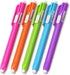 Retractable Mechanical Eraser Pen - Assorted Color Pen-Style Erasers, 5 Pack