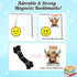 TMCLHXYNF Magnetic Bookmarks for Women, Cute Sunflower Book Markers for Reading Lovers, Strong Page Clips for Students