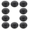Veemoon 10pcs Black Foot Pedal Switch Replacement for Floor Lamp Power Cord