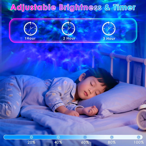 41 Galaxy Projector for Bedroom, Galaxy Light Projector with Lighting Modes, Starry Nebula Ceiling Night Light