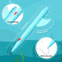 Sinmoe Shark Shaped Pens for Kids, Cute Bulk Plastic Novelty Pens, Blue Ocean Beach Theme