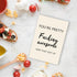 Qamza Funny Encouragement Card for Him Her, Friendship Day Gift for Bestie, Thank You Card for Coworker, Rude