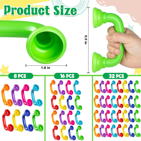KFPPLXQ 16 Pcs Whisper Reading Phones Hear Myself Sound Phone Auditory Feedback Mobile Speech Therapy Toy Tool