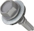 ITW Teks 21408 Teks #12 x 3/4 in. Fine Metallic Steel Hex Drill Point Roofing Screw (90-Pack)