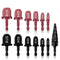 13PCS Copper Flaring Tool Pipe Expander with 5 in 1 Swaging Tool, HVAC Repairing Kit Hakkin
