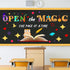 Magic Themed Classroom Bulletin Board Decorations Set Back to School Bulletin Boards decor Cutouts Classroom Wall Door Decorations for Kindergarten Preschool Elementary Middle School library by MORENKISS