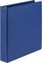 Samsill 1.5 Inch Value Document Storage 3 Ring Binder, Round Ring, 11 x 8.5 Inches, Dark Blue/Navy (11502)