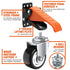 Ronlap Workbench Casters Kit, 880 Lbs Capacity, 3" Heavy Duty Retractable Casters 4 Pack