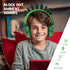 Dinosaur Noise Cancelling Headphones for Kids 1-12, Sound Proof Earmuffs for Concerts & Sensitive Ears.