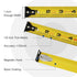 WORKPRO 25FT Auto-Lock Tape Measure, 1/8 Fractions, Easy Read, Double Stop Measurement Tape with Magnetic Hook