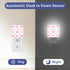 Pink Butterfly Night Light Plug Into Wall with Dusk to Dawn Sensor Wall Lamp, LED Nightlights for Bedroom, Bathroom