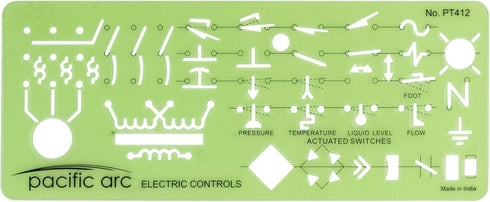 Pacific Arc Electrical Controls Template Guide, Standard Symbols for Machinery and Automation Circuits