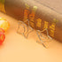 Golden Paper Clips, 10Pcs Funny Bookmark Marking Clips with Storage Case, Plastic Coated Electroplating Star Moon for
