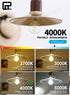 G16.5 Bulbs, 2W 25W 250LM, 4000K E12 Non-Dimmable, 12-Pack CRLight LED Chandelier = Eqv Neutral White, Candelabra Clear