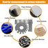 3Pcs Stainless Steel Dual Sided Wire Gauge, Thickness Measurement Tool for Welding and Accessories