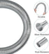 MECCANIXITY Spring Tube Bender for 1/2" Copper Pipe, ID 13mm/0.51", 340mm/13.38" Long for Home Renovations, Electrician