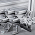 uxcell 4Set Inside Corner Bracket Gusset Kits - 78x78x79mm 8080 Angle Connector for 6060 Series Aluminum Profile