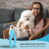 Carpet Rake and Lint Remover, Pet Hair Remover for Carpets, Couch, Furniture & Rug (Blue)