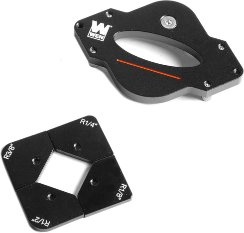 WEN 7-Piece Corner Radius Jig and Template Set for Routers (RA001R)