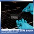 60 Set 6.7 Inches Pcs Mini Wire Brush Stainless Steel Wire Bristle Scratch Brush Small Metal Brush for Cleaning Curved