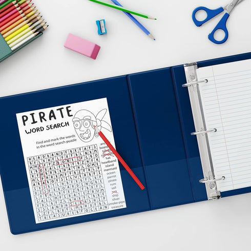 STAPLES 1Inch 3Ring 3Pack Economy NonView Binder, Navy Blue, Round Rings, Durable Lightweight Design for School
