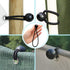 24 Pcs Tarp Clips and Ball Bungee Cords, Heavy Duty Lock Grip Fasteners with 6 Inch Bungee Ball Cords for Outdoor