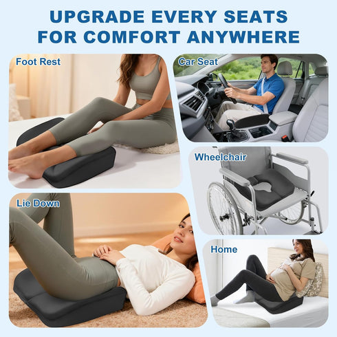 Pillow,Tailbone Upgraded Bed Sore Cushions for Butt, Bedsore Pressure Relief Pillow for Sleeping and Sitting,Memory
