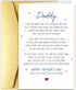Goroar Sweet First Fathers Day Card for New Dad, Fathers Day Gift for