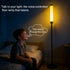 Lallomo Voice-Activated Led Floor Standing Tall Lamp Custom Color Temperature Pole for Adults and Kids Indoor Bedroom