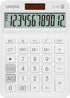 UNIONE Big Size Calculator, Bright LCD, Dual Power Handheld Desktop for Business, Office, High School (White)