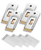 Bates- Metal Razor Blade Scraper Tool, 4 Pack, 40 Extra Carbon Steel