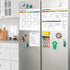 Dry Erase Magnetic Calendar for Refrigerator, 3 Pack - Monthly, Weekly, Daily Planner Magnet Whiteboard, 14"x11"